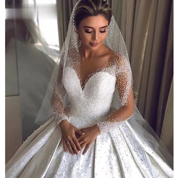 

vintage 2023 a line off the shoulder wedding dresses long sleeve lace appliques corset back stain africa bridal gown custom made for church, White