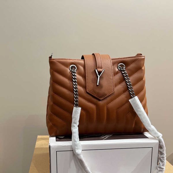 

designers tote bag shoulder bags crossbody designer bag women chain luxury handbag classic y-letter stripes shopping bags purses leather tot