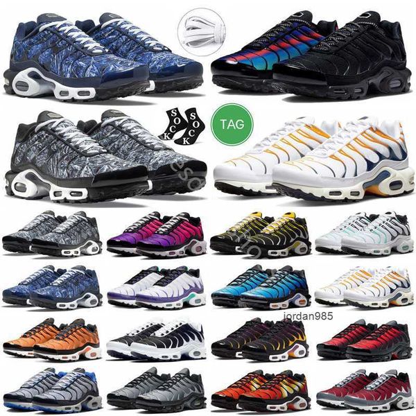

2023 max tn plus running shoes tns unity triple black hyper jade university blue oreo sneakers mens womens wild prints sky psychic grape og