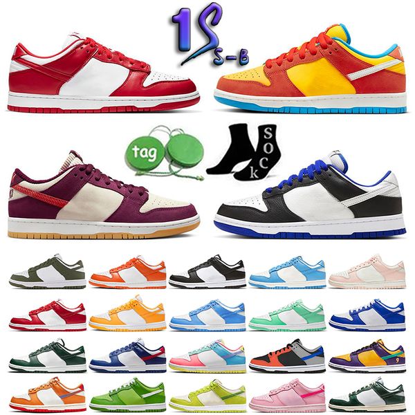 

2023 tn panda shoes low men women designer sneakers pink tan green medium curry olive reverse unc canyon rust grey outdoor mens