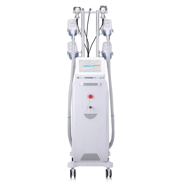 

beauty item 4 handles 360 cryolipolysis slimming machine fat ing cool tech cellulite reduction with rf lipo laser