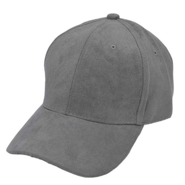 

ball caps faux suede curved brim baseball cap plain dad hat men women gray blue beige pink l230228, Blue;gray