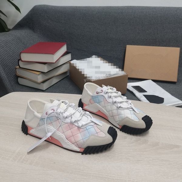 

2023 casual shoes boots women travel leather lace-up sneaker cowhide fashion lady designer running trainers woman shoe sneakers size35-41, Black