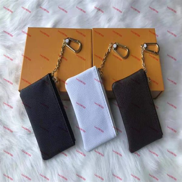 

coin purses keys wallets m62650 pochette cles designer fashion womens mens key ring credit card holder coinpurse luxur260u, Red;black