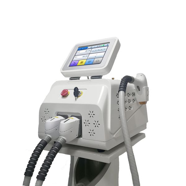 

808nm 755 1064 diode laser hair removal and tattoo removal beauty equipment, Black;white