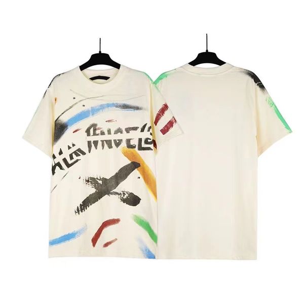 

men t shirt loose clothes shirts designer t shirts summer coat letter printed cotton short sleeve couple crewneck street clothing european a, White;black