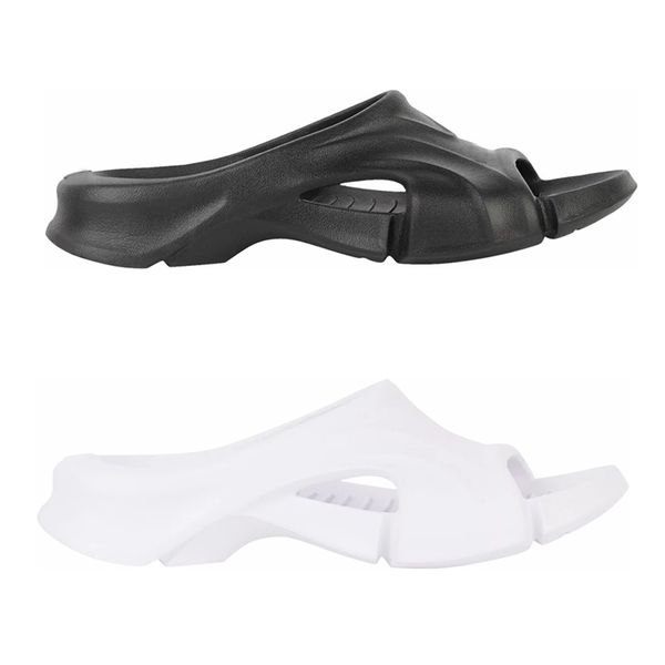 

mold slide sandal black sand mens designer sandals outdoor fashion summer beach shoes casual sport slippers holes foam rubber slide flat scu