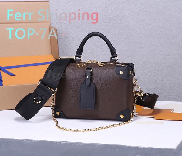 

designer luxury womens bag casual retro fashion single shoulder bag petite malle souple messenger bag handbags leather wallet camera bag m45