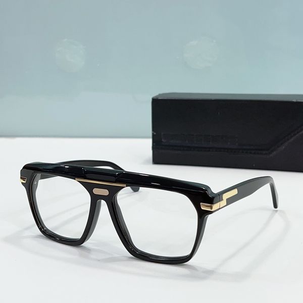

8040 rectangular eyeglasses glasses frame men eyeglasses frames eyewear fashion sunglasses frames with box, Black