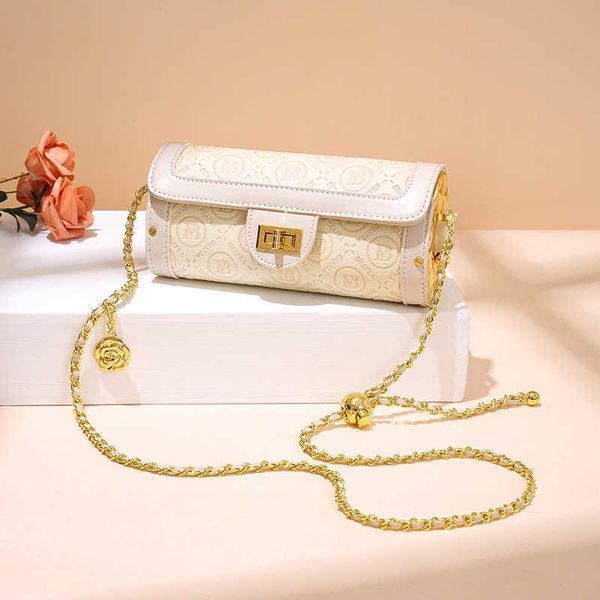 

wholesale 50% off designer bags for women small cylinder design fashion one-shoulder chain bag women's messenger handbags for sale