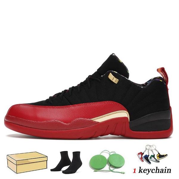 

mens basketball shoes jumpman 12 with box 2021 university gold reverse flu game utility royalty playoffs easter women t251a