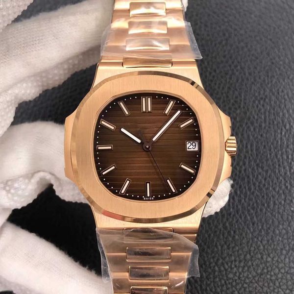 

luxury watches 3k 40mm 3k pp5711 8.3mm superclone pp watch mechanical watch 324sc integrated movement thickness 5711 tykp, Slivery;brown
