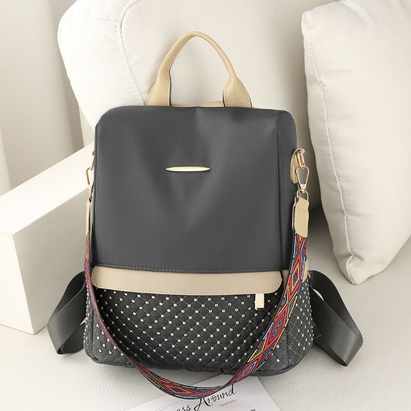 

women men backpack style genuine leather fashion casual bags small girl schoolbag business lapbackpack charging bagpack rucksack sport&outdo