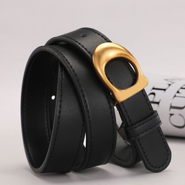 

retro belts for women designer designer belt men retro letter metal smooth buckle about 3cm wide ceinture homme solid color dresses trendy l, Black;brown