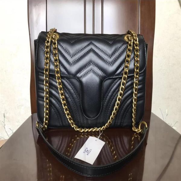 

5 colors famous brand women shoulder bag leather chain bag cross body pure color womens handbag crossbody bags purse244r