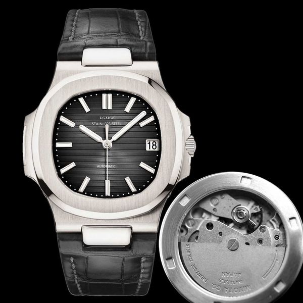 

luxury watches 3k 40mm 3k pp5711 8.3mm superclone pp watch japan miyota8215 movement automatic mechanical men's luxury design man 6ydq, Slivery;brown