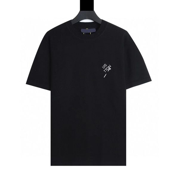 

men's plus tees & polos round neck embroidered and printed polar style summer wear with street pure cotton m set shorts tshirt set w1w, Black;brown