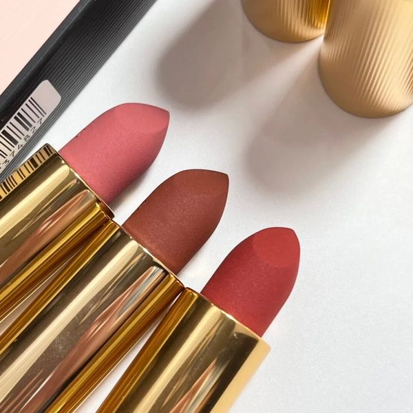 

lipstick set rouge satin lip colour baume a levers balm 3.5g x 3pcs lipstick