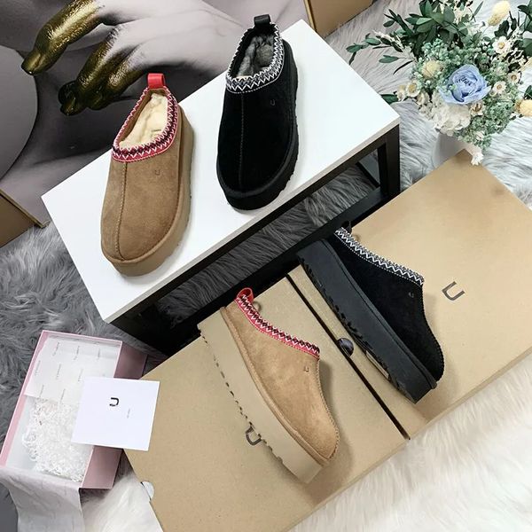 

casual shoes australia slippers tazz suede snow boots classic ultra mini thick soled one pedal womens slipper boot 2553 5092 chestnut black