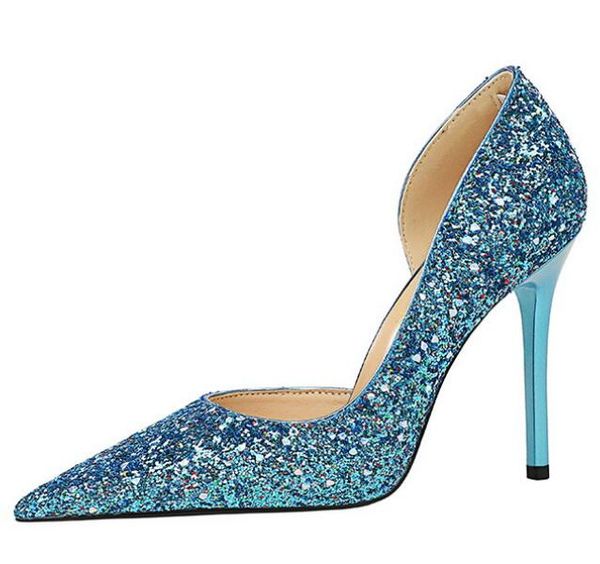 

women pumps extrem high heels women shoes thin heels female shoes wedding shoes gold sliver white ladies shoes, Black