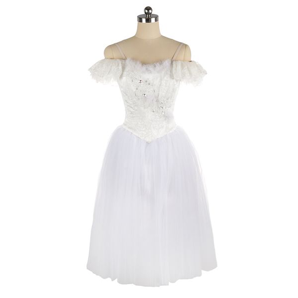 

stage wear girls fairy ballet costume professional white not elastic skirt for women competition ballet dress women sleeping beauty jnbl92, Black;red
