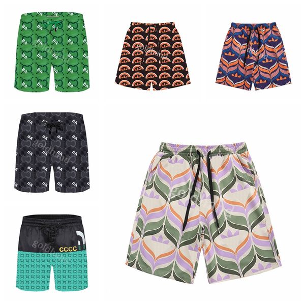 

man shorts designer summer beach shorts clover hiphop street skateboard shorts fashion letter print shorts, White;black