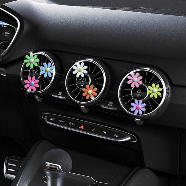 

decorations outlet flower decoration ornaments elegant dropship perfume vent clip car accessories interior plastic air freshener r230228