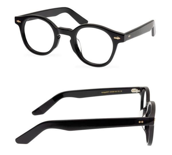 

men optical glasses round eyeglasses frames brand retro women spectacle frame fashion black tortoise myopia eyewear with glasses case, Silver