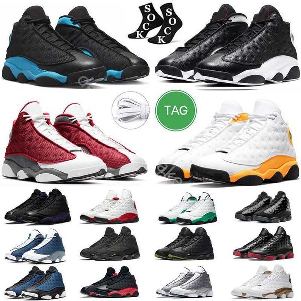 

casual jordens 13s men's basketball shoes court purple atmosphere grey starfish chicago black royal cat flint university french blue br