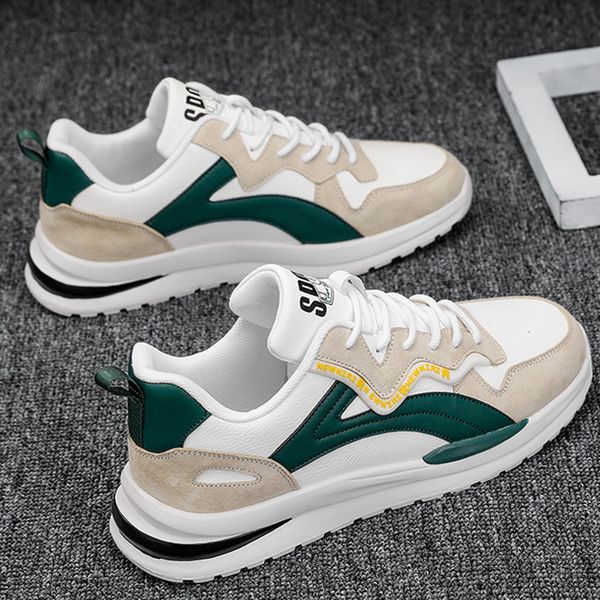 

dress shoes men shoes autumn flat breathable fashion lace up sneakers male comfort sport outdoor running shoes zapatillas hombre 230228, Black