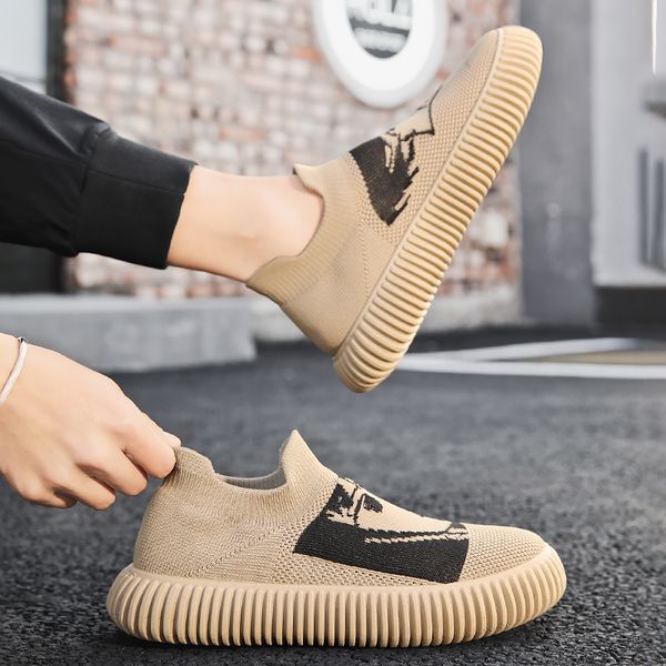 

women 2023 running shoes men black grey khaki white mens trainers outdoor sneakers size 39-44 color38663 s