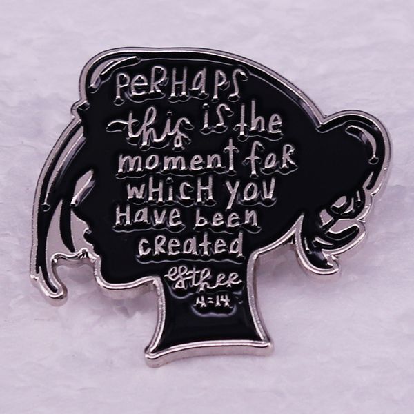 

perhaps this is the moment for which you have been created pin cute anime movies games hard enamel pins collect metal cartoon brooch, Blue