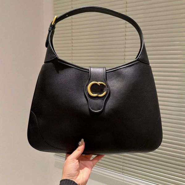 

bags totes handbag designer bag comen classic imitation brand stitching solid color letter buckle shoulder bag versatile commuter party