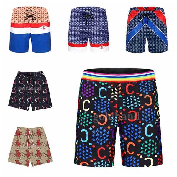 

design rainbow man shorts summer fitness room sport shorts vacation swimming trunks beach short, White;black