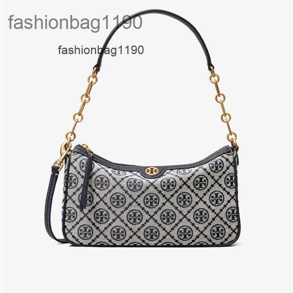 

handbags shouders designer torys bags women's straight 2023 bag underarm tassel chain old flower crescent single shoulder g11d