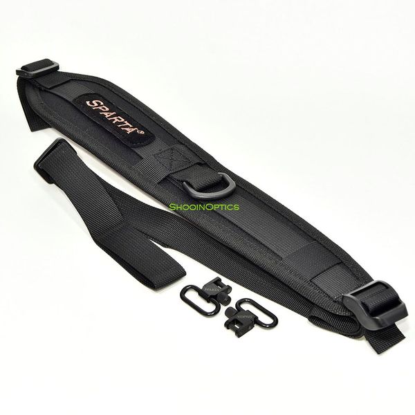 

sparta hunting shooting sun rifle shoulder strap 1 inch tactical sling with steel quick release swivels
