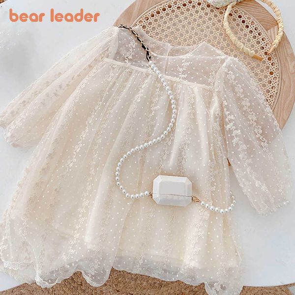 

girl's dresses bear leader lace baby girls dress long sleeve dresses summer weddings kids birthday party princess dress children tulle, Red;yellow