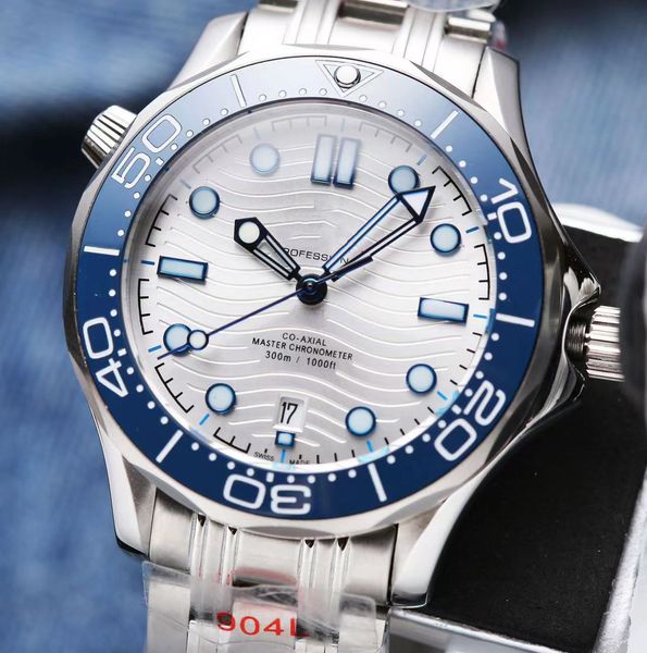

wholesale fashion watches high-quality men's mechanical watches sapphire glass stainless steel watchband, Slivery;brown