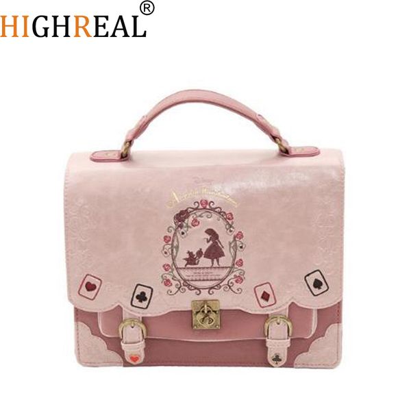 

evening bags shoulder axes femme vintage student schoolbag playing cards silhouette handbag leather bag j212 230301