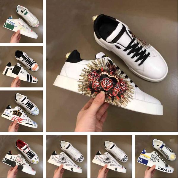 

brand men sneakers shoes nappa leather sporty leather light rubber sole low trainer graffiti discount skateboard walking eu38-46 origianl bo, Black