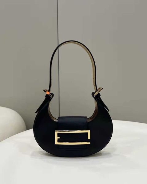 

2023 luxury versatile leather women's hand crescent armpit cookie baghigh