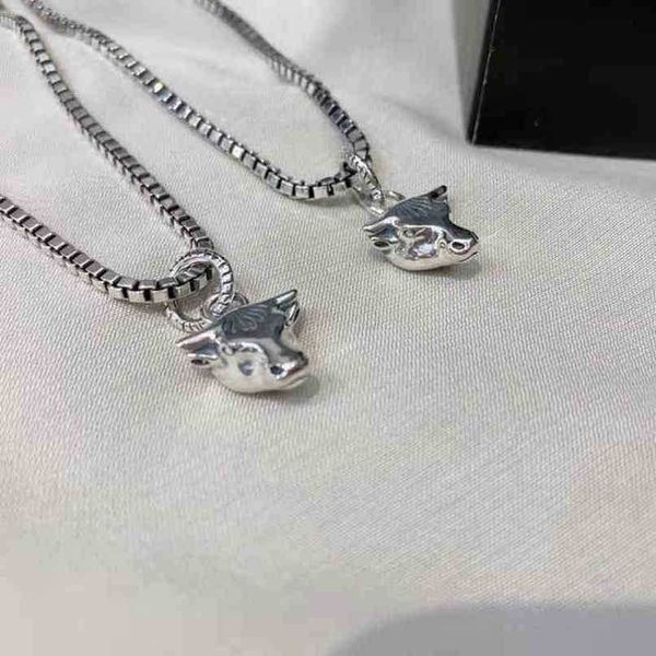 

60% off designer jewelry bracelet necklace ring tauren simple pendant box chain couple, Silver