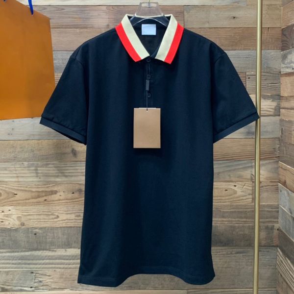 

mens polo shirt italy designer quality cotton clothes tees men fashion polo t shirts casual business work sporty summer polos shirts, White;black