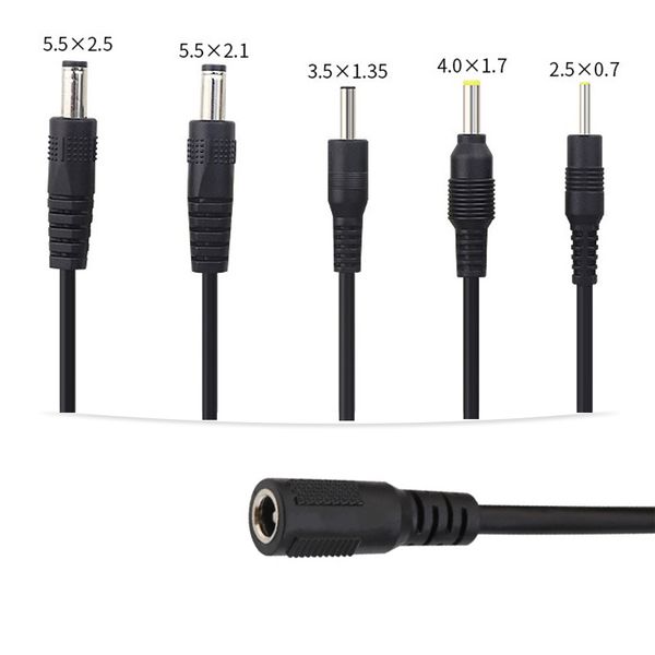 

custom 2464 22awg 2c 12v 24v 5521 5525 35135 dc male to female extension cable