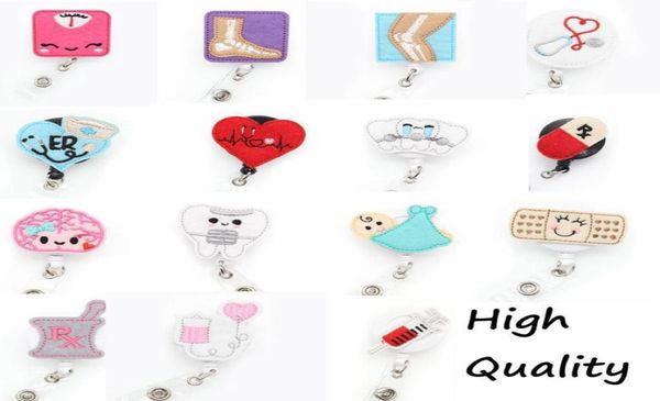 

10 pcslot mix retractable nurse id badge card reel 20100908175064, Gray
