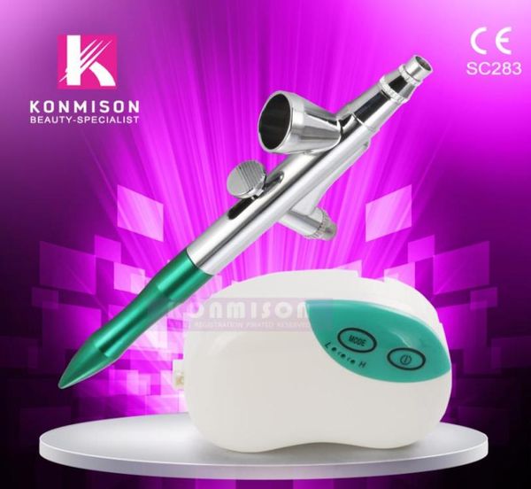 

portable home use oxygen facial machine water jet peeling machine for nutrition absorption mini size dhl 3215382, Black;white