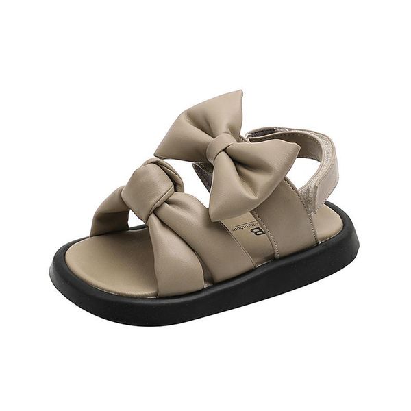 

sandals baby shoes child summer girl bow girls princess f12708, Black;red