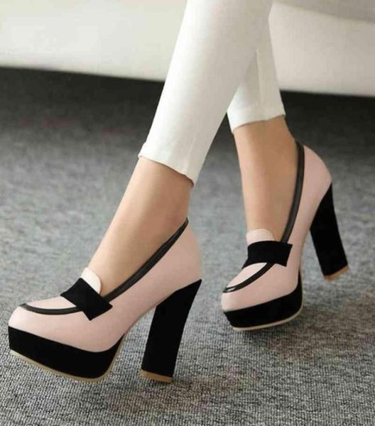 

women039s high heels fashion shoes brand european size big48264413900027, Black