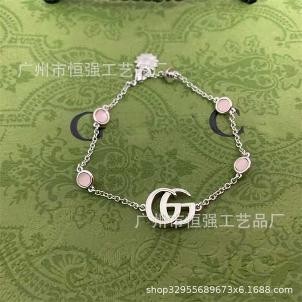 

60% off designer jewelry bracelet necklace ring ancient trend simple daisy pendant pink green fritillaria bracelet girlfriends gift, Black
