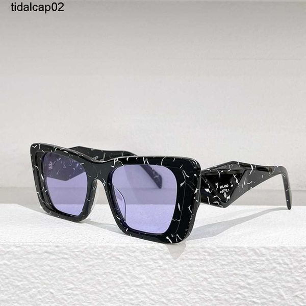 

p's new tiktok online celebrity personality ins sunglasses women's versatile fashion sunglasses spr 08y, White;black
